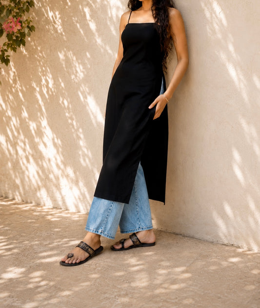 Midnight Muse corset Kurti