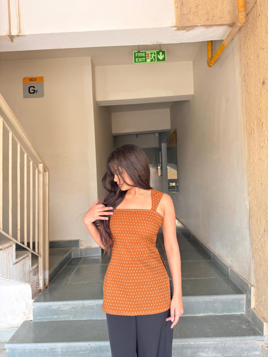 Amber Dusk Corset Kurti