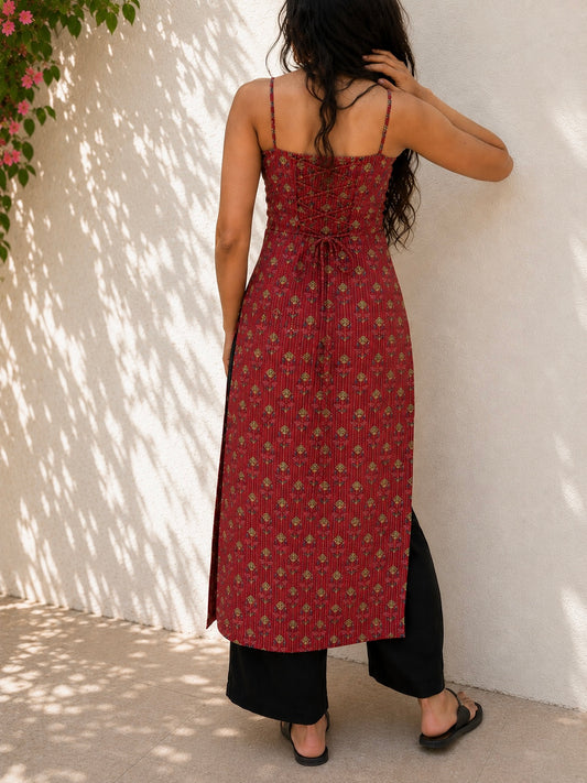 Ruby Corset Kurti