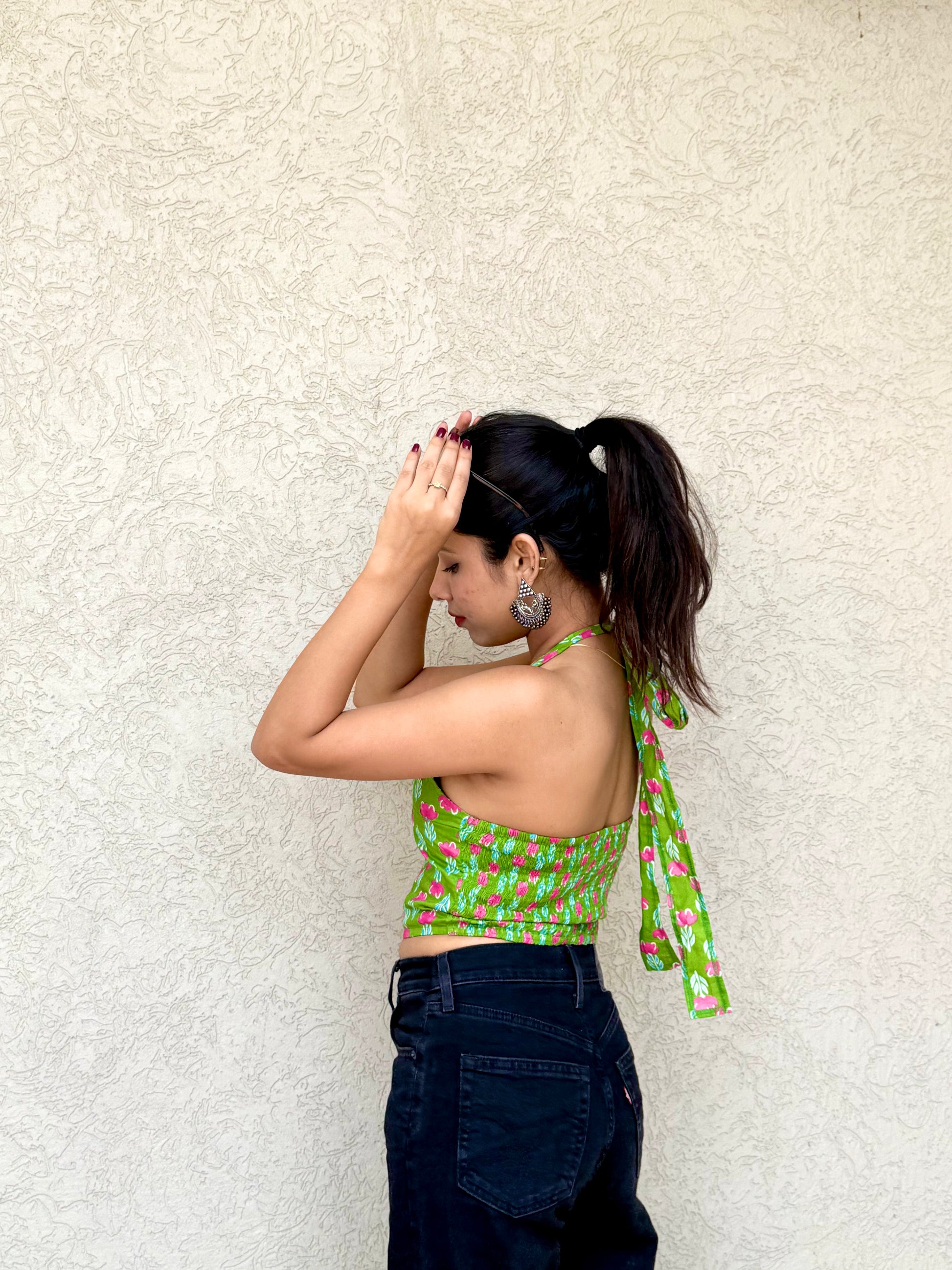 Women’s Halter Neck Crop Top