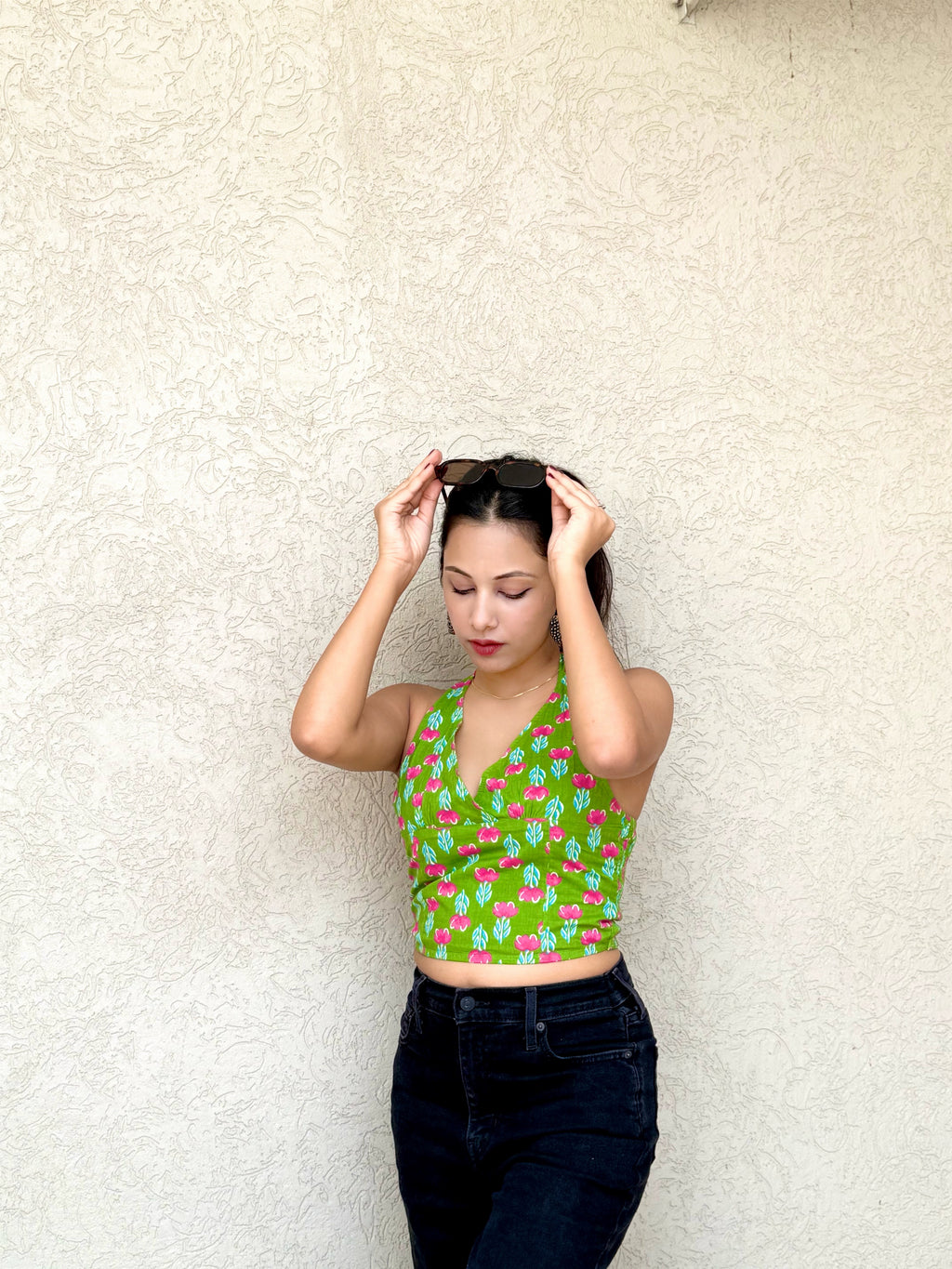 Women’s Halter Neck Crop Top