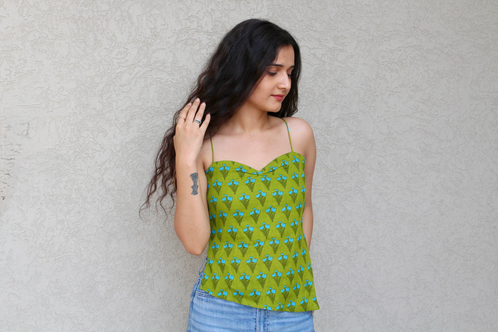 Strappy Backless Crop Top