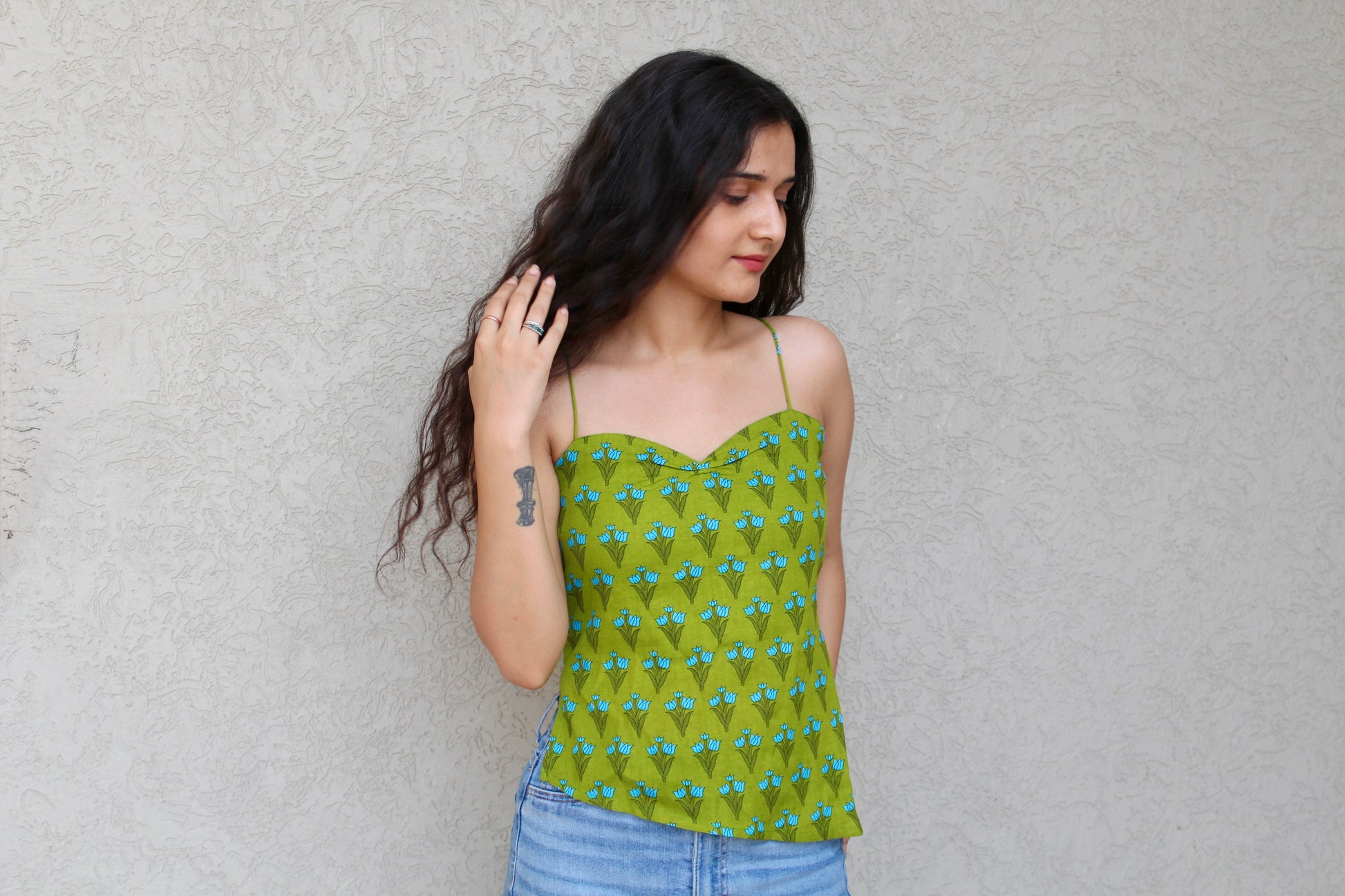 Strappy Backless Crop Top